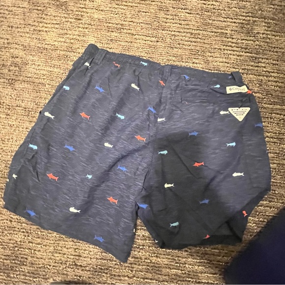 Blue Columbia swim trunks - Picture 4 of 5